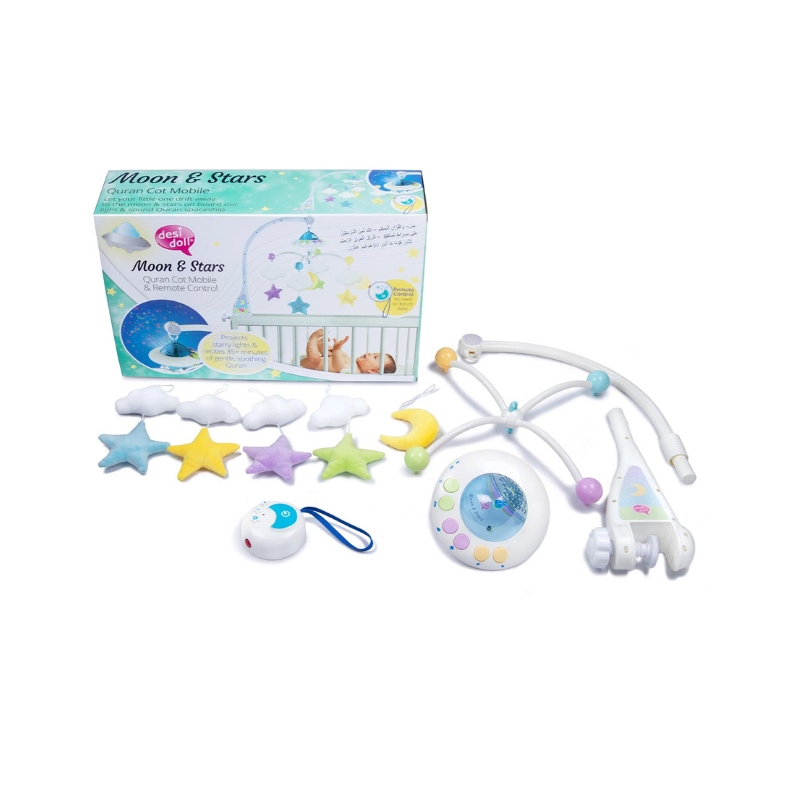 Moon and Star Quran Cot Mobile
