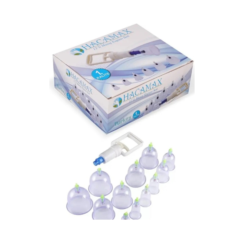 Cupping Therapy Hijama Set - 12pcs