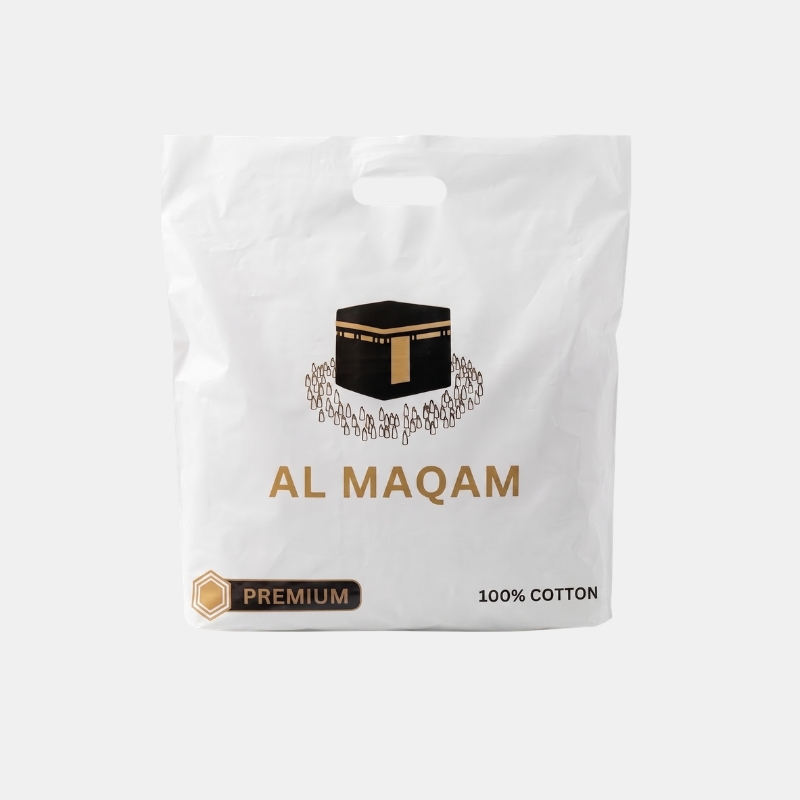 100% Cotton Ihram For Youth( 200 cm X 100 cm / 80 in X 40 in) - 800g